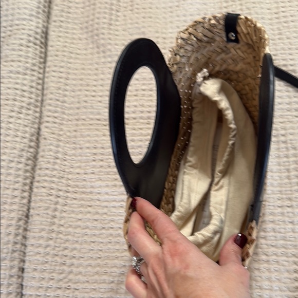 Mango Black and Tan Crossbody Bag - Picture 2 of 6